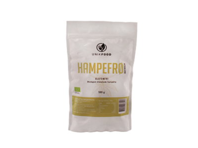 Hampefrø øko 500 g