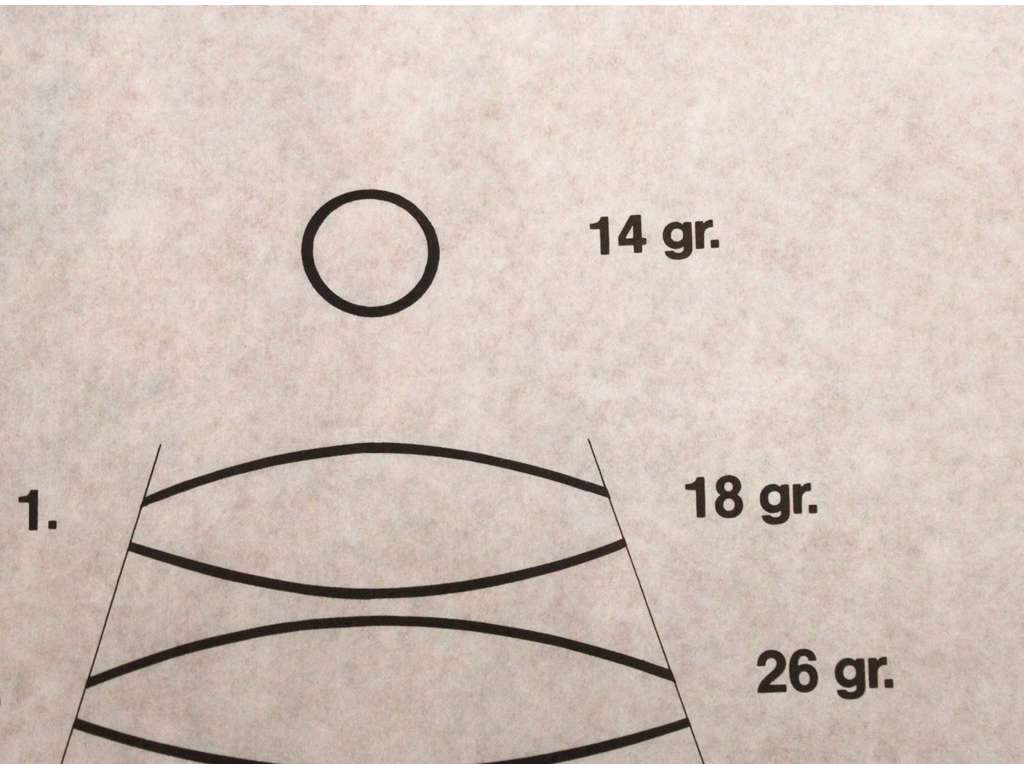 Tegning til mini overflødighedshorn