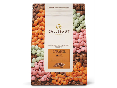 Callebaut karamel overtræk perler 2,5 kg