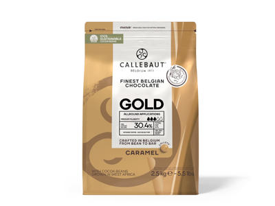 Callebaut Gold hvid karamel chokolade 2,5 kg