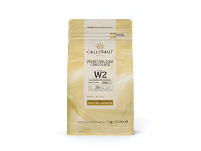Callebaut Hvid chokolade 28%  W2 1 kg