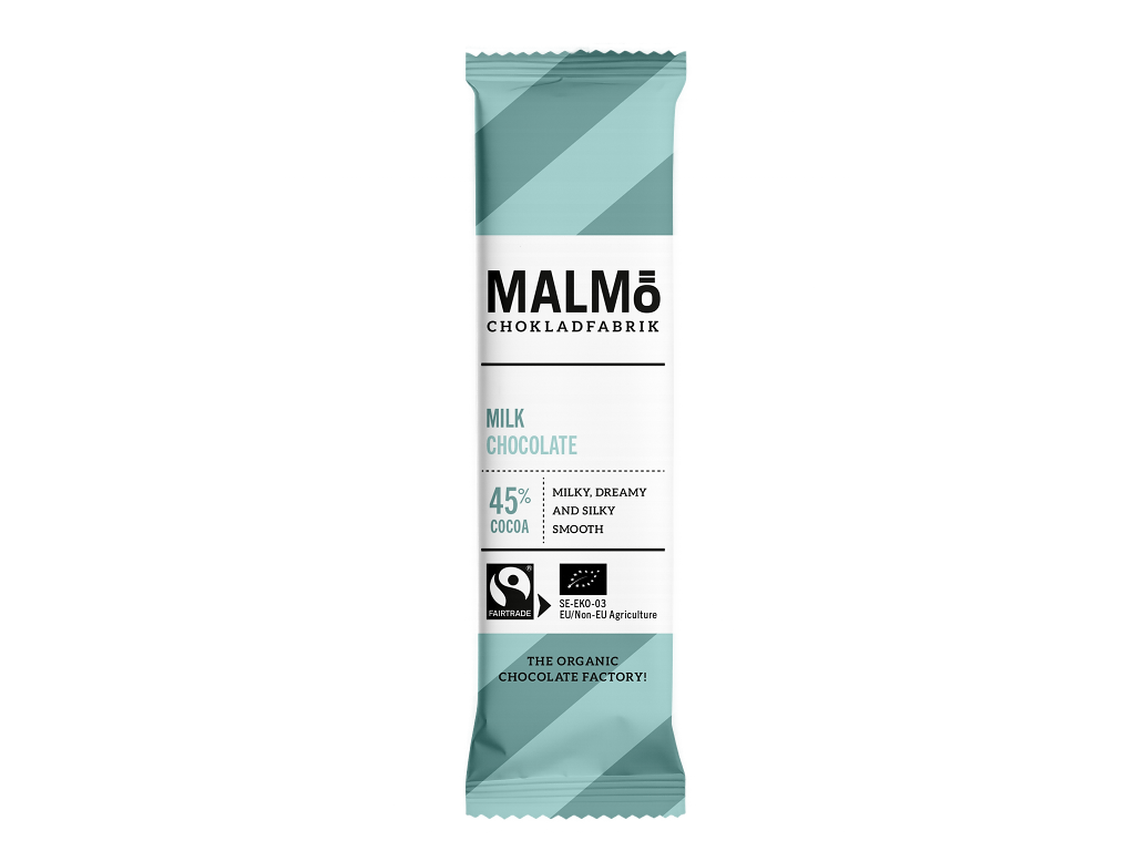 Malmö lys chokoladebar 25 g