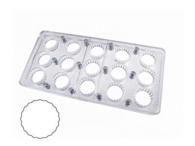 Chokolade magnetform rund ø30 mm
