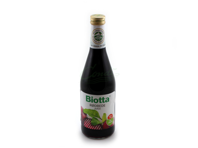 Rødbedesaft Øko Biotta 0,5 ltr.