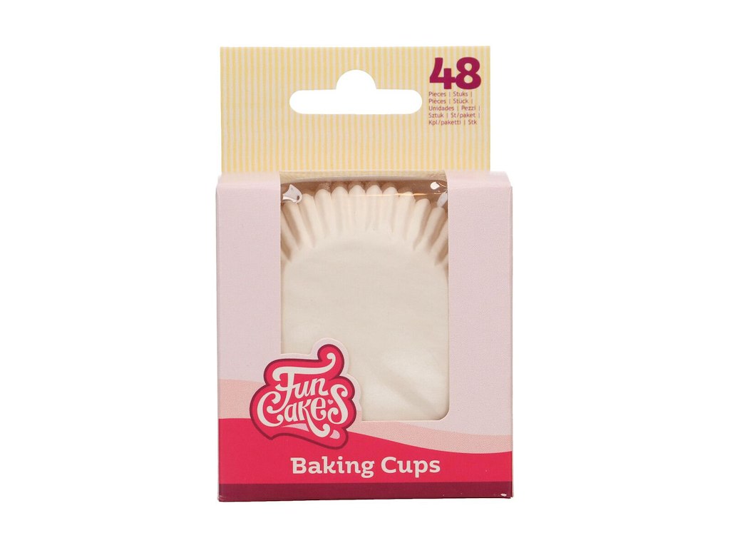 Muffinsforme Hvide Ø5 x 3,5 cm, 48 stk