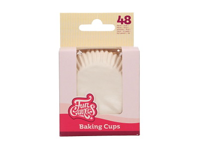 Muffinsforme Hvide 48 stk