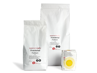 Hvedemel Fuldkorn Øko 10 kg MADSPILD 
