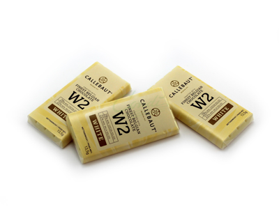 Pladechokolade Callebaut W2 Hvid 75 stk af 13,5 gr