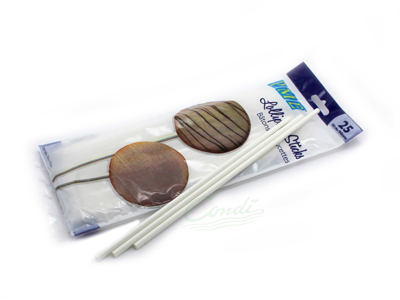 Popcake pinde 20cm, 25 stk