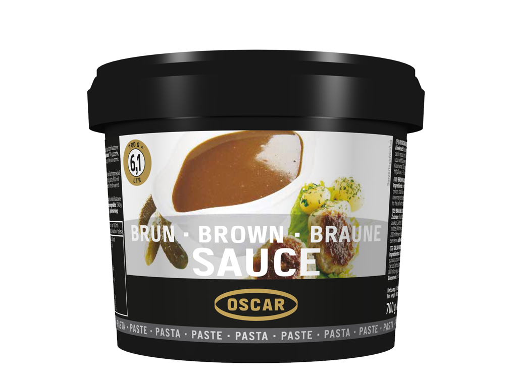 Oscar brun sauce pasta 700 gr