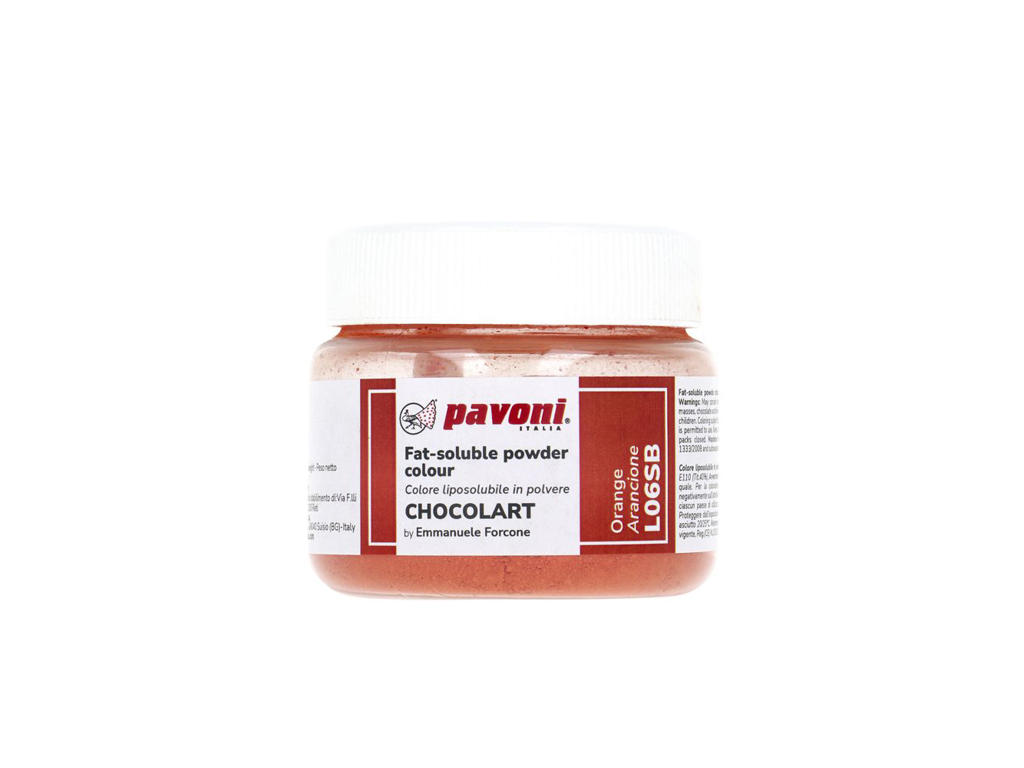 Farvepulver Orange 40 g, fedtopløselig