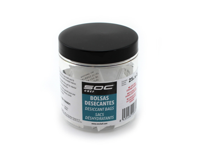 SOC CHEF Silicase fugtposer 25 stk