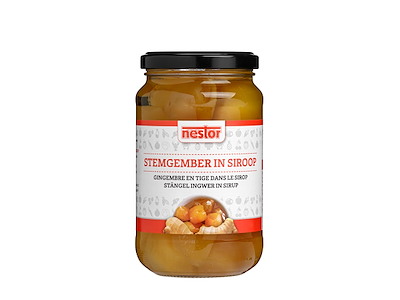 Syltet ingefær 450 g