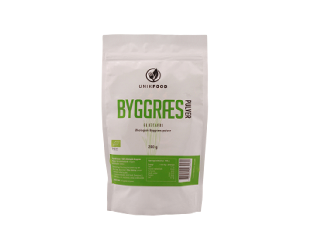 Byggræs pulver 200 gr Økologisk - Bestillingsvare
