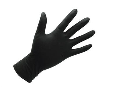 Handsker Nitril Sorte L 100 stk