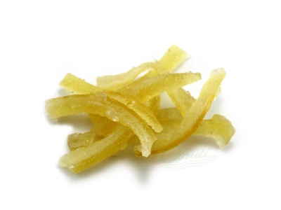 Kandiserede Citronstrimler 1 kg