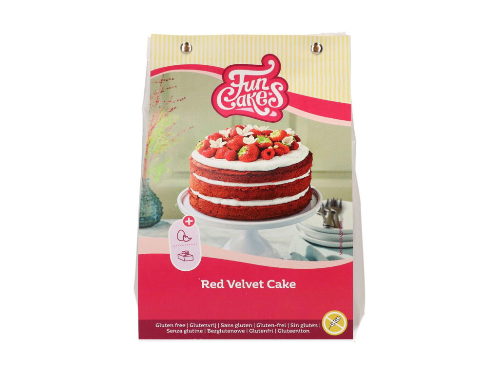 Funcakes Red Velvet mix glutenfri 500 g