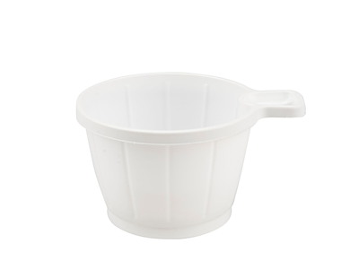 RESTSALG Kaffekop hvid plast 25 stk