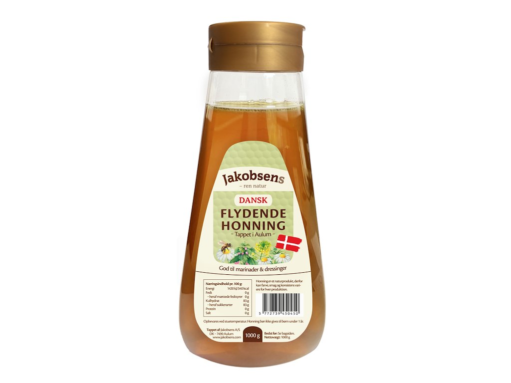 Dansk flydende honning 1 kg