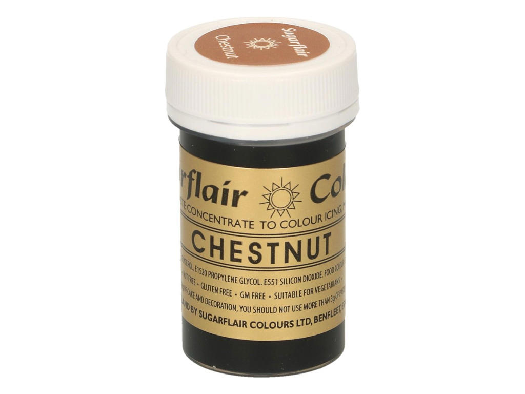 Farvepasta Chestnut/Kastanjebrun 25 g