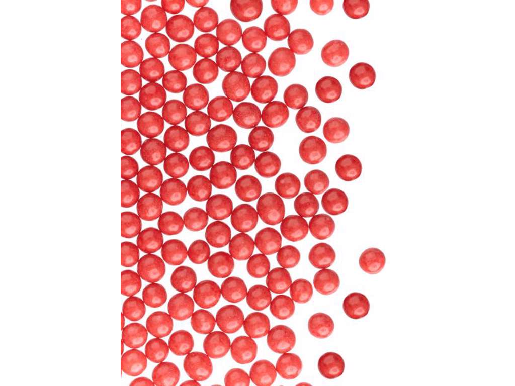 Sukkerperler røde 150 g