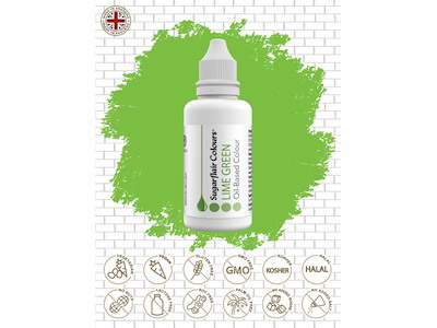 Oliefarve Lime green 30 ml