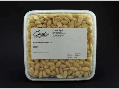 Mandler uden hinde nonpareil 1 kg