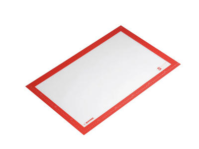 Bagemåtte rød kant 385x285mm