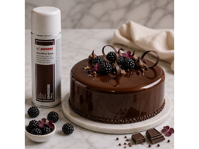 Pavoni glaze spray brun 280 g