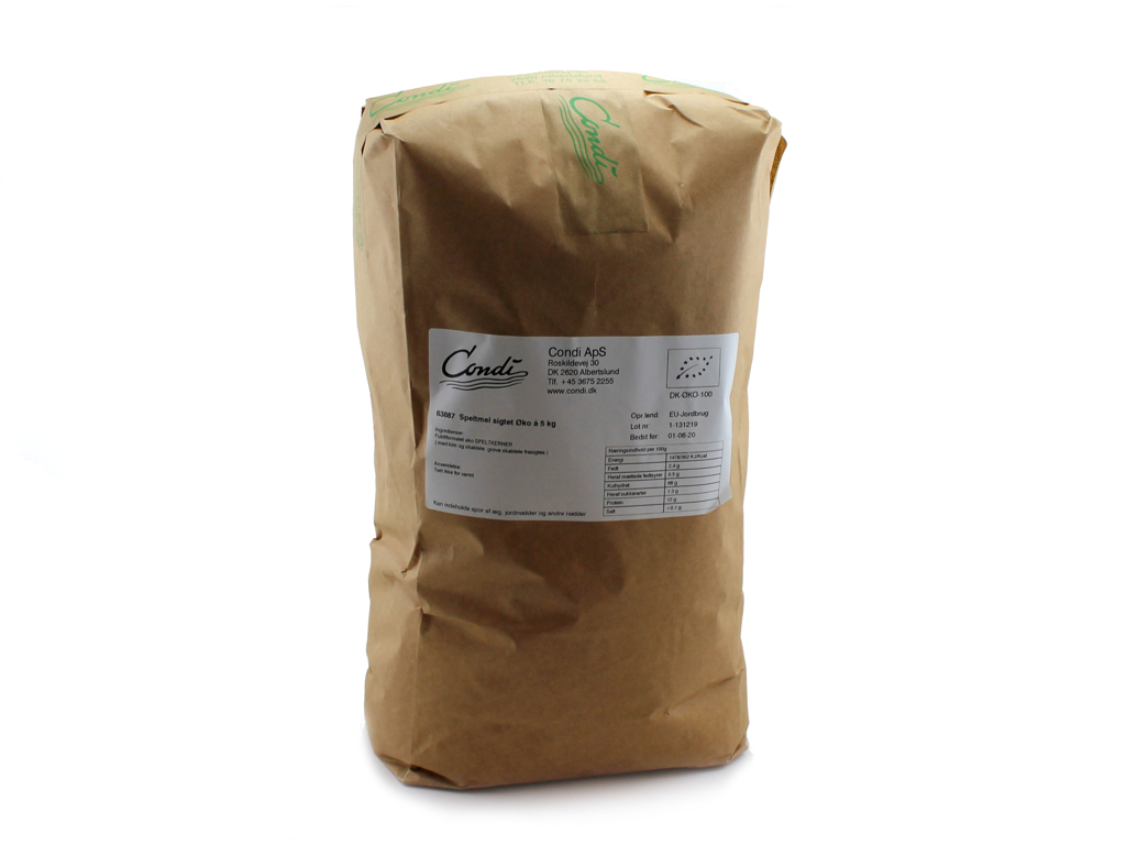 Speltmel sigtet Øko 5 kg